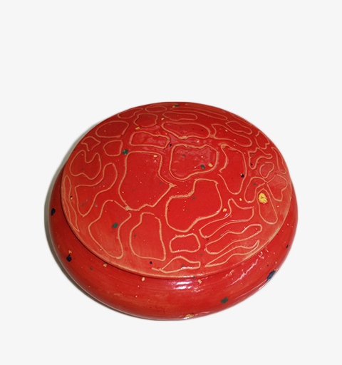Scatola Portaoggetti in ceramica